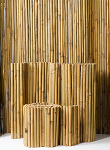 Inside-Wired Bamboo Fence