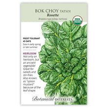 Load image into Gallery viewer, SEEDS: Bok Choy - Baby Choi
