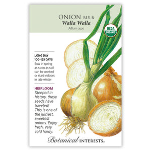 SEEDS: Onion Bulb (Yellow) WallaWalla