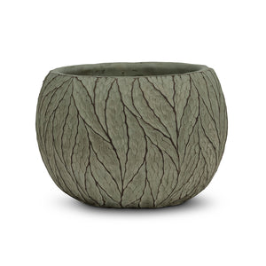Deep Leaf Planter - Sage - Small