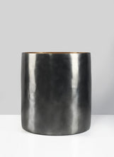 Load image into Gallery viewer, Nairobi Large Black Nickel Vase
