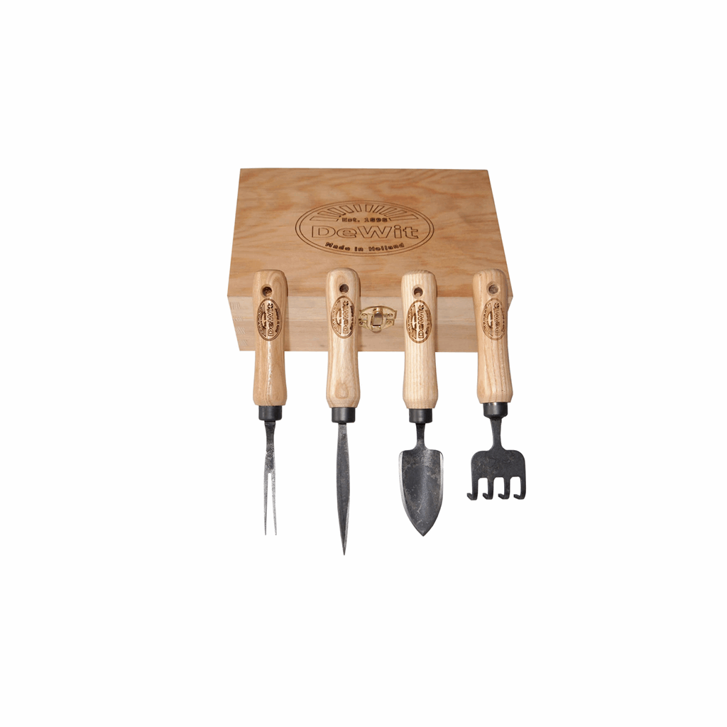 dewit garden tool set Bonsai Tool Kit in Wooden Box