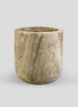 Load image into Gallery viewer, Paulownia Wood Cylinder Planter
