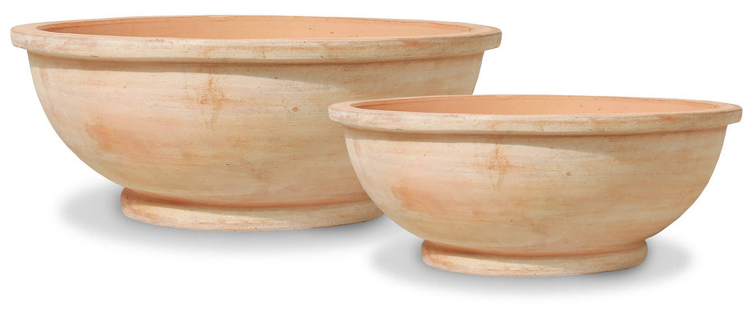 Terracotta Wide Basin