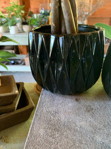 Sorrento Black - 5 Inch Ceramic Pot