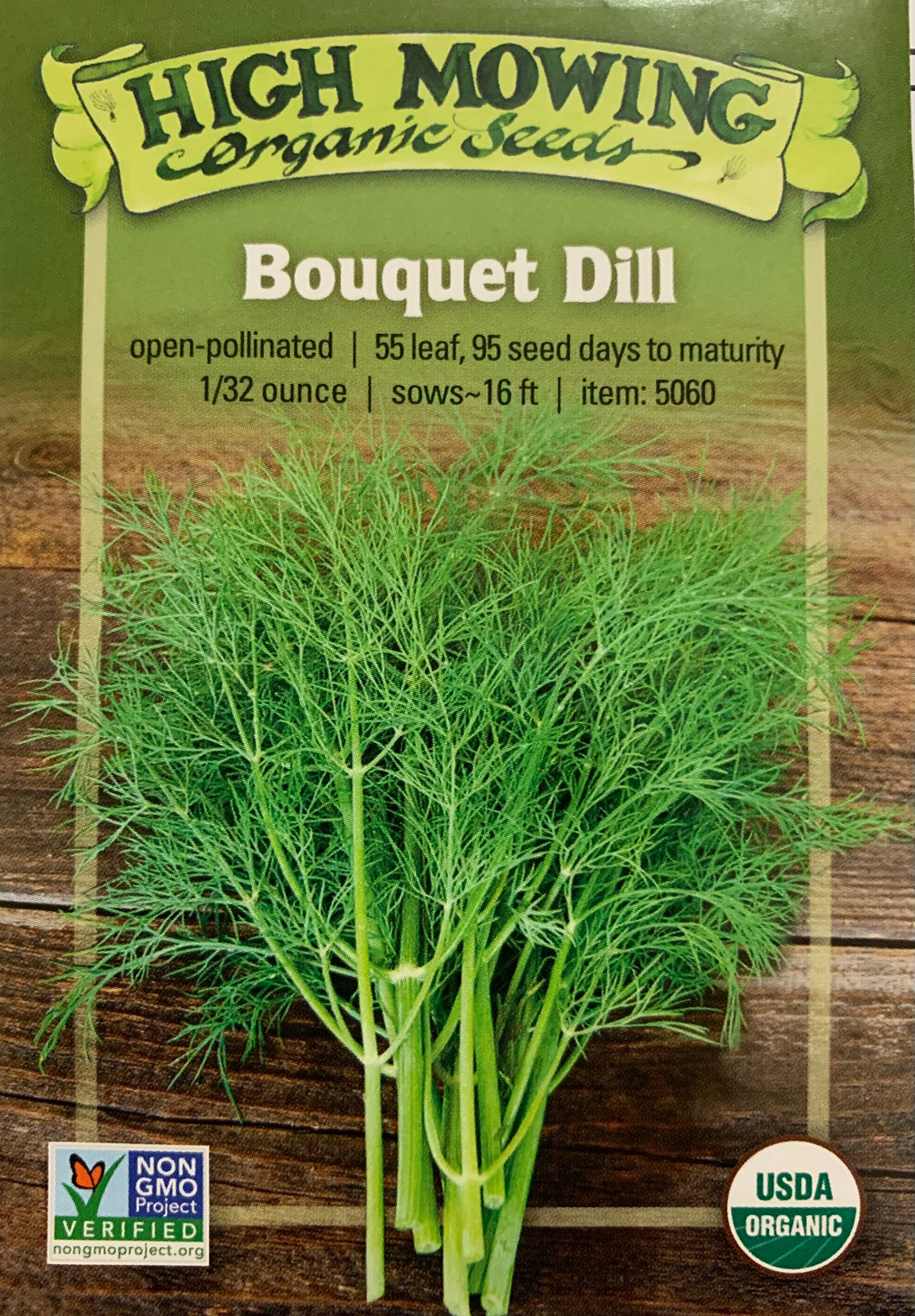 SEEDS: Dill - Bouquet - Organic