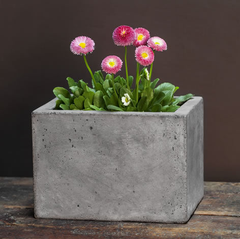 grey geo plant pot Geo Planters